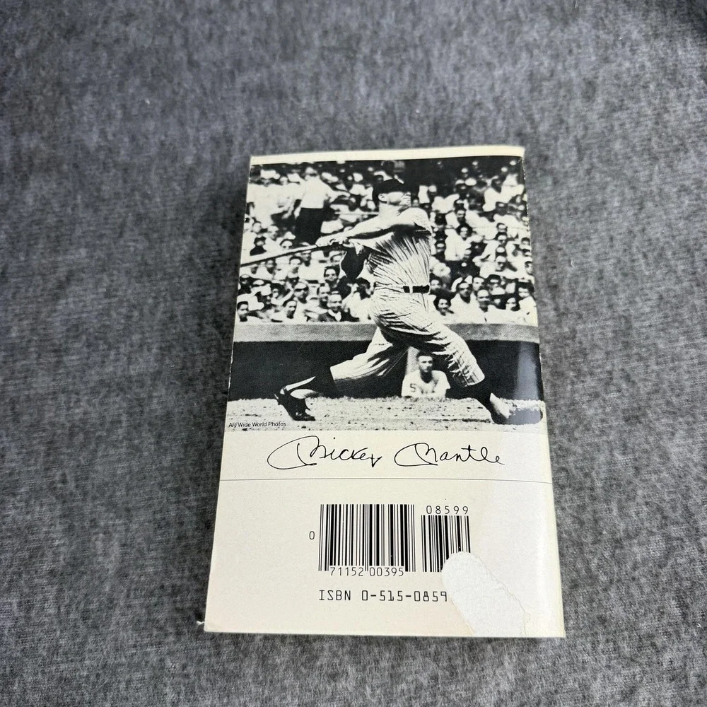 Vintage The Mick Mickey Mantle Herb Gluck PB Baseball Yankees Biography USA